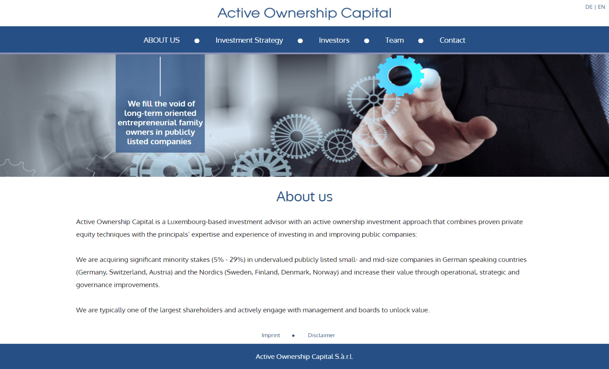 AOC Homepage